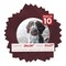 Dark Red Suede Mat Board for 26x26 Frames - Circle Opening for 21x21 Photos